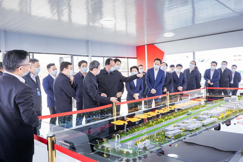 毛伟明调研长沙鑫航及大飞机地面动力学...