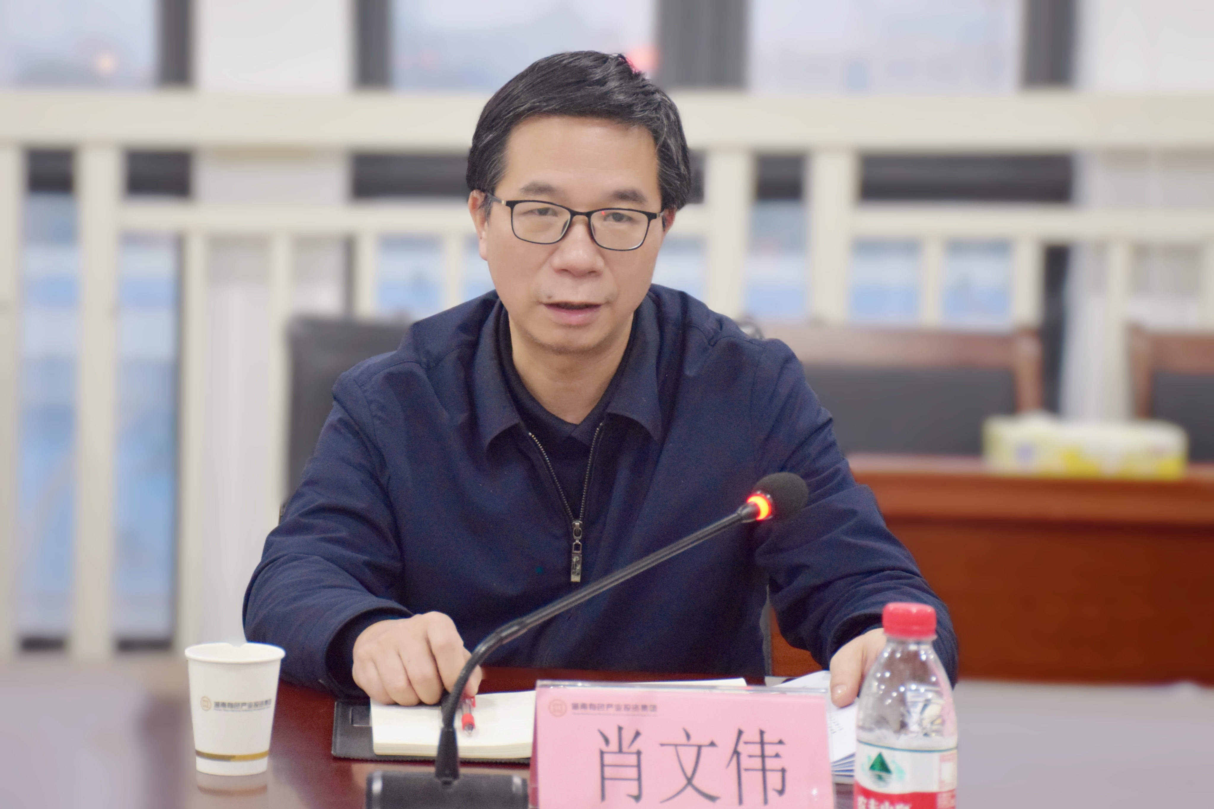 肖文伟调研湖南有色产业投资集团