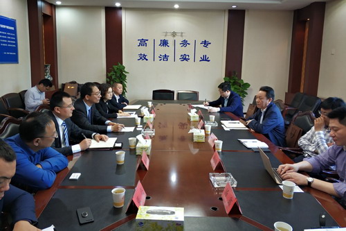 张美诚会见恒大人寿总经理梁栋